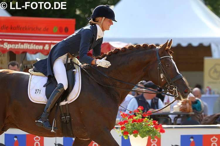 Floriscount und Patricia nach dem ersten GP ihres Lebens